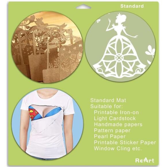 ReArt Cutting Mat Variety 6 Packs for Cricut Maker 3/Maker/Explore 3/Air - Picture 4 of 8